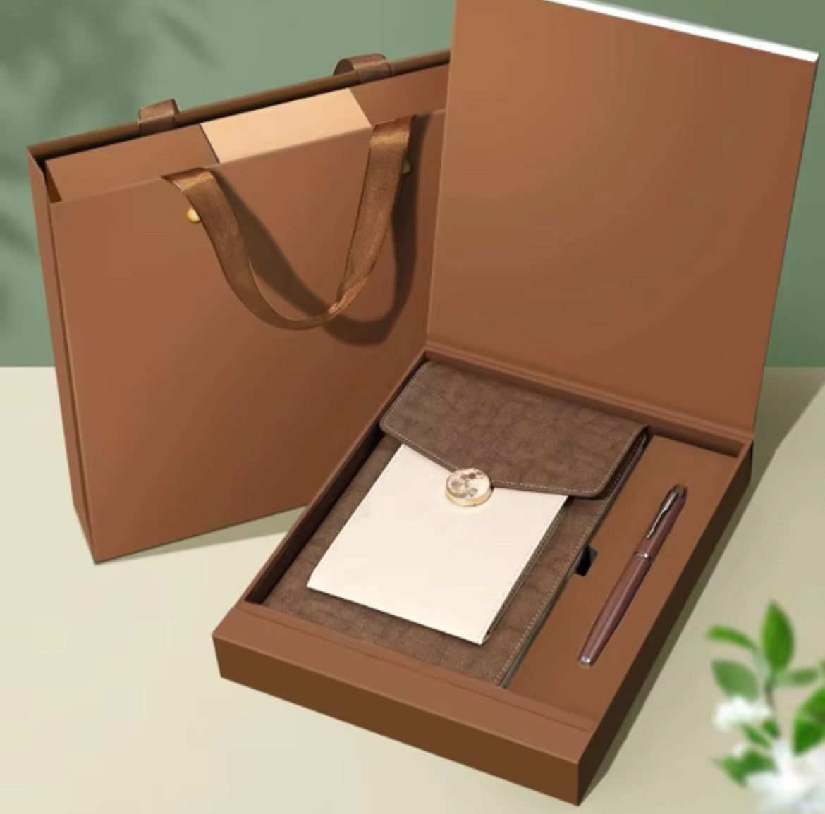 Premium Business Gift Notebook Set with Pen